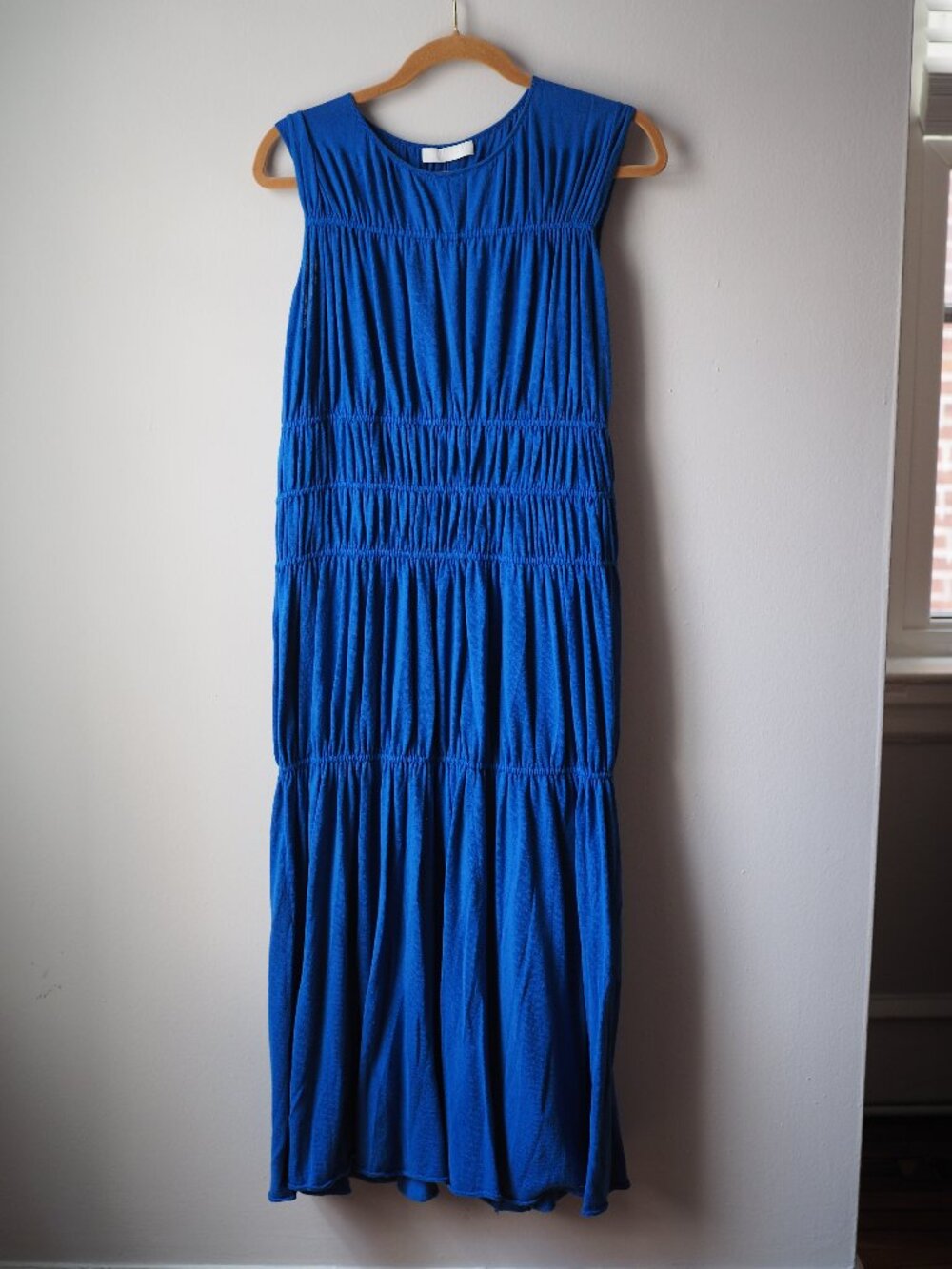 Merlette Margriet Knit Dress in Azure